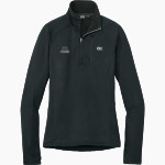 SCTCC Cyclones Online Apparel Store <span class="pdp-name-mascot">St Cloud Cyclones</span> Outdoor Research Women's Tech Grid 1/4-Zip Fleece Front Thumbnail