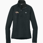 MEADOWBROOK ACADEMY MUSTANGS Outdoor Research Women's Tech Grid 1/4-Zip Fleece Front Thumbnail