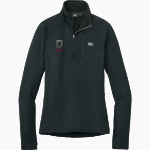 Team Jackson Kicking Online Store <span class="pdp-name-mascot">Team Jackson Kicking</span> Outdoor Research Women's Tech Grid 1/4-Zip Fleece Front Thumbnail