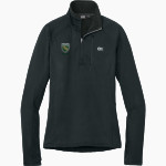 Notre Dame Academy Rebels official sideline store Outdoor Research Women's Tech Grid 1/4-Zip Fleece Front Thumbnail