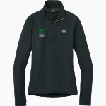 Union Wise Owls Outdoor Research Women's Tech Grid 1/4-Zip Fleece Front Thumbnail