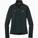 Hannan Hawks <span class="pdp-name-mascot">Archbishop Hawks</span> Outdoor Research Women's Tech Grid 1/4-Zip Fleece Front Thumbnail
