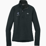 Junction City Blue Jays Outdoor Research Women's Tech Grid 1/4-Zip Fleece Front Thumbnail