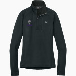 Bergman Dolphins <span class="pdp-name-mascot">Frank V. Bergman Elementary Dolphins</span> Outdoor Research Women's Tech Grid 1/4-Zip Fleece Front Thumbnail