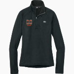 MOHAWK HIGH SCHOOL Mustangs Outdoor Research Women's Tech Grid 1/4-Zip Fleece Front Thumbnail