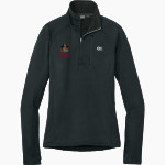 PECK COMMUNITY Pirates Outdoor Research Women's Tech Grid 1/4-Zip Fleece Front Thumbnail
