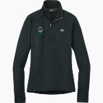 Academy of Health Sciences Charter School <span class="pdp-name-mascot">AHS Blue Healers</span> Outdoor Research Women's Tech Grid 1/4-Zip Fleece Front Thumbnail