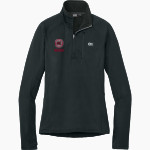 NORTH CENTRAL HIGH SCHOOL Wolfpack <span class="pdp-name-mascot">NORTH CENTRAL INDIANS</span> Outdoor Research Women's Tech Grid 1/4-Zip Fleece Front Thumbnail
