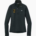 Worth Rams Outdoor Research Women's Tech Grid 1/4-Zip Fleece Front Thumbnail