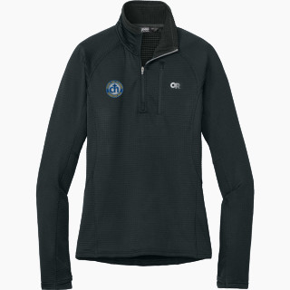 Outdoor Research Women's Tech Grid 1/4-Zip Fleece