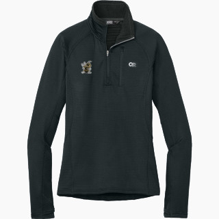 Outdoor Research Women's Tech Grid 1/4-Zip Fleece