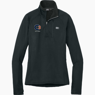 Outdoor Research Women's Tech Grid 1/4-Zip Fleece