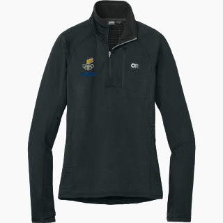 Outdoor Research Women's Tech Grid 1/4-Zip Fleece
