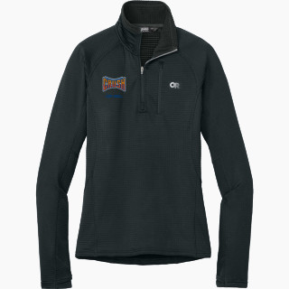 Outdoor Research Women's Tech Grid 1/4-Zip Fleece