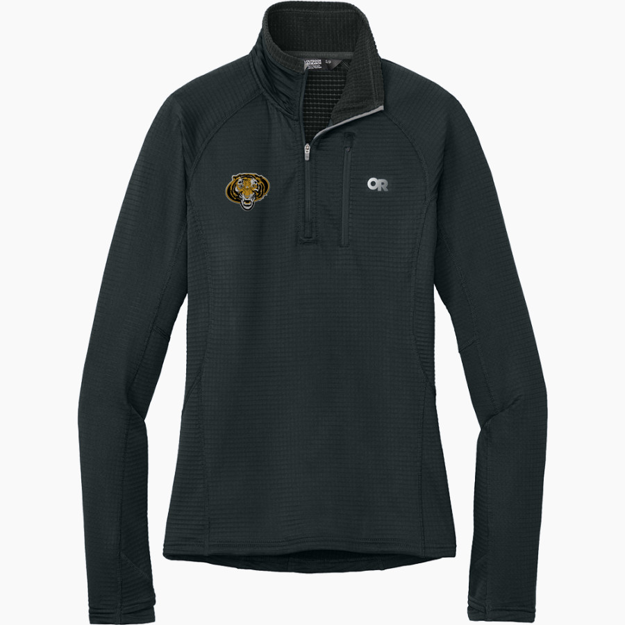PRAIRIE GROVE HIGH SCHOOL TIGERS <span class="pdp-name-mascot">PRAIRIE GROVE TIGERS</span> Outdoor Research Women's Tech Grid 1/4-Zip Fleece