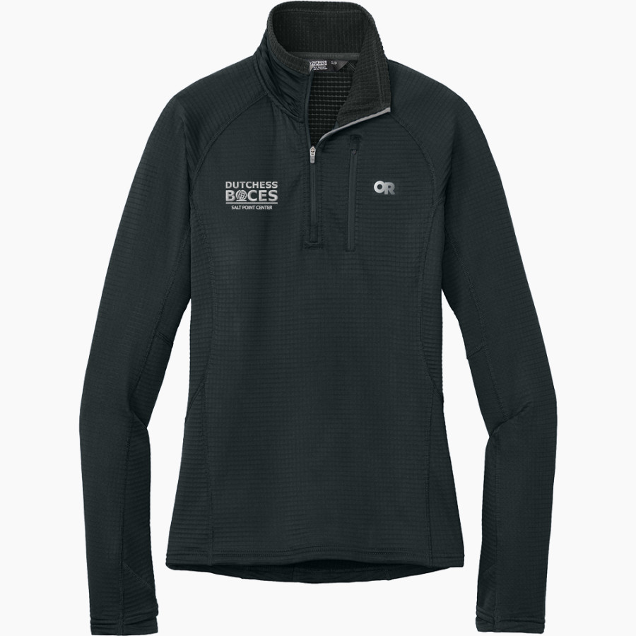 Dutchess BOCES <span class="pdp-name-mascot">Dutchess County BOCES</span> Outdoor Research Women's Tech Grid 1/4-Zip Fleece