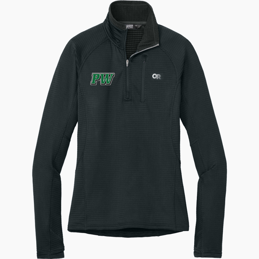 PORT WASHINGTON HIGH SCHOOL PIRATES <span class="pdp-name-mascot">PORT WASHINGTON PIRATES</span> Outdoor Research Women's Tech Grid 1/4-Zip Fleece