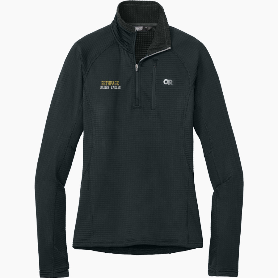 BETHPAGE HIGH SCHOOL GOLDEN EAGLES <span class="pdp-name-mascot">BETHPAGE GOLDEN EAGLES</span> Outdoor Research Women's Tech Grid 1/4-Zip Fleece