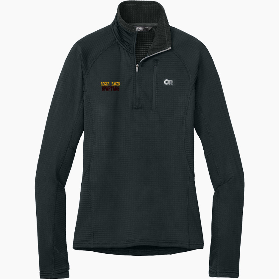 Roger Bacon Spartans <span class="pdp-name-mascot">Roger Bacon Spartans</span> Outdoor Research Women's Tech Grid 1/4-Zip Fleece