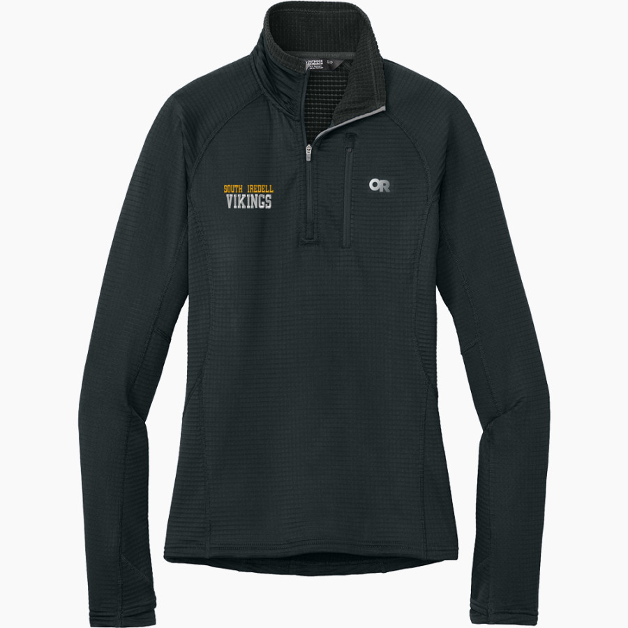 South Iredell Vikings <span class="pdp-name-mascot">South Iredell</span> Outdoor Research Women's Tech Grid 1/4-Zip Fleece