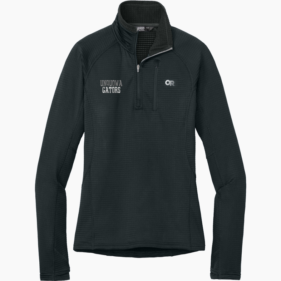 Unquowa Gators Outdoor Research Women's Tech Grid 1/4-Zip Fleece