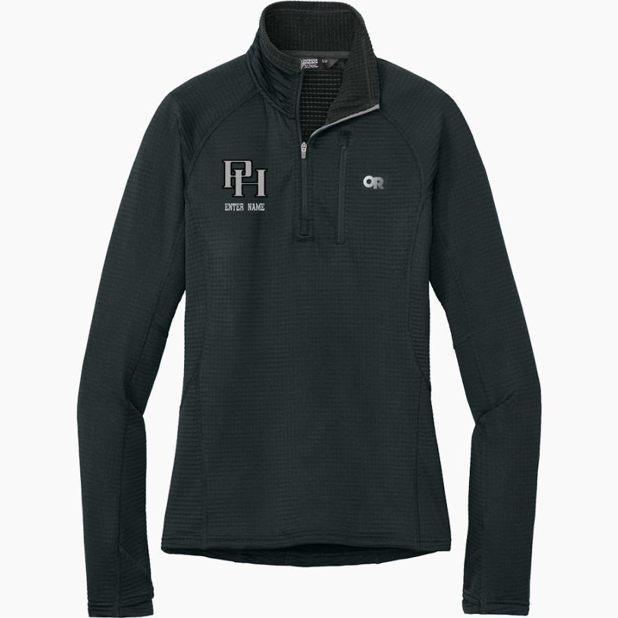 Pendleton Heights Arabians Online Store <span class="pdp-name-mascot">Pendleton Heights Arabians</span> Outdoor Research Women's Tech Grid 1/4-Zip Fleece