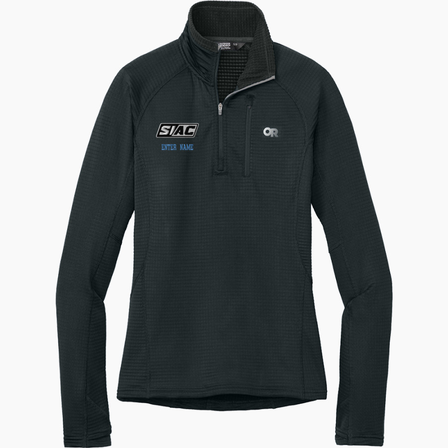 Southern Intercollegiate Athletic Conference Leaders Rise Here Outdoor Research Women's Tech Grid 1/4-Zip Fleece