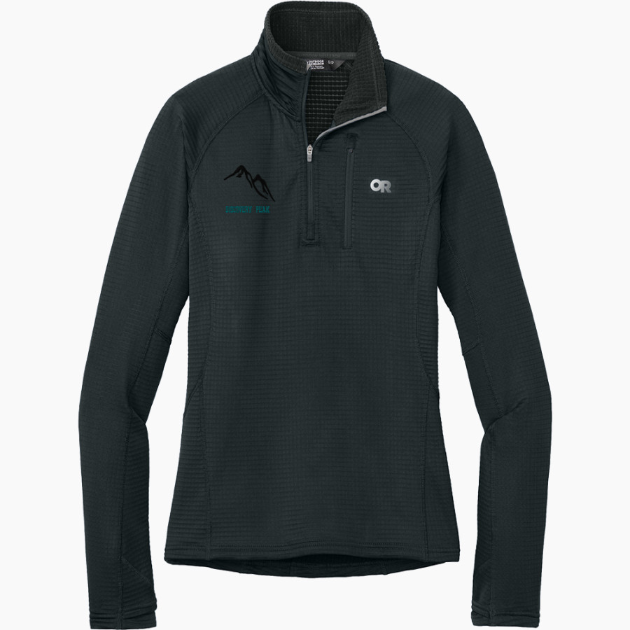 Discovery Peak Dinos <span class="pdp-name-mascot">Discovery Peak Dinos</span> Outdoor Research Women's Tech Grid 1/4-Zip Fleece