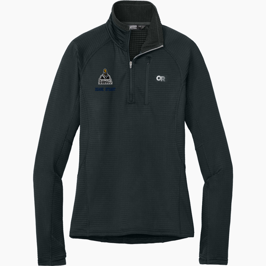Doane Stuart Thunderchickens Thunderchickens <span class="pdp-name-mascot">Doane Stuart Thunderchickens</span> Outdoor Research Women's Tech Grid 1/4-Zip Fleece