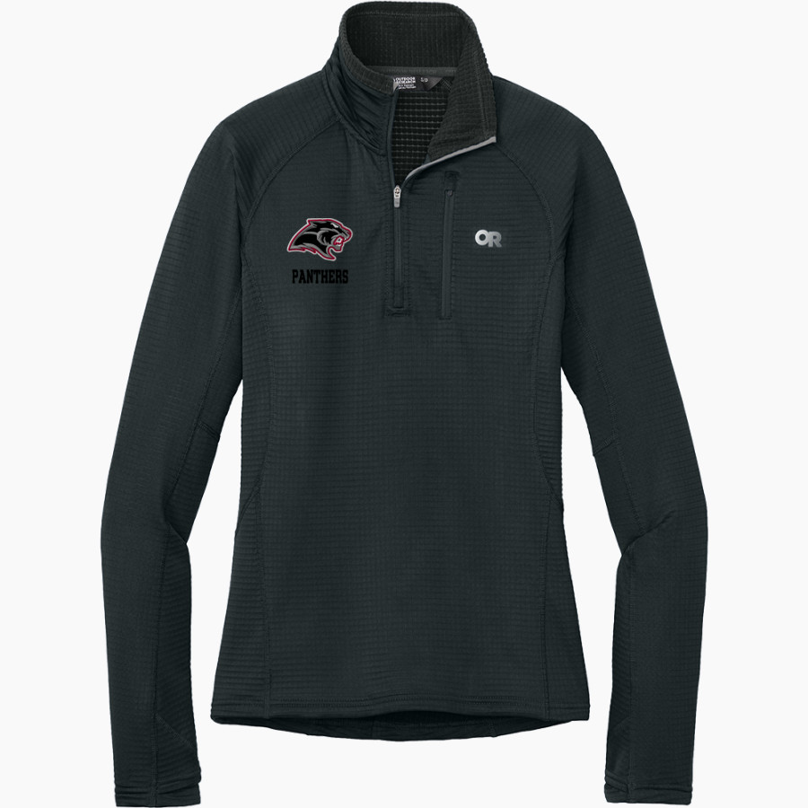 PIKEVIEW HIGH SCHOOL PANTHERS <span class="pdp-name-mascot">PIKEVIEW PANTHERS</span> Outdoor Research Women's Tech Grid 1/4-Zip Fleece