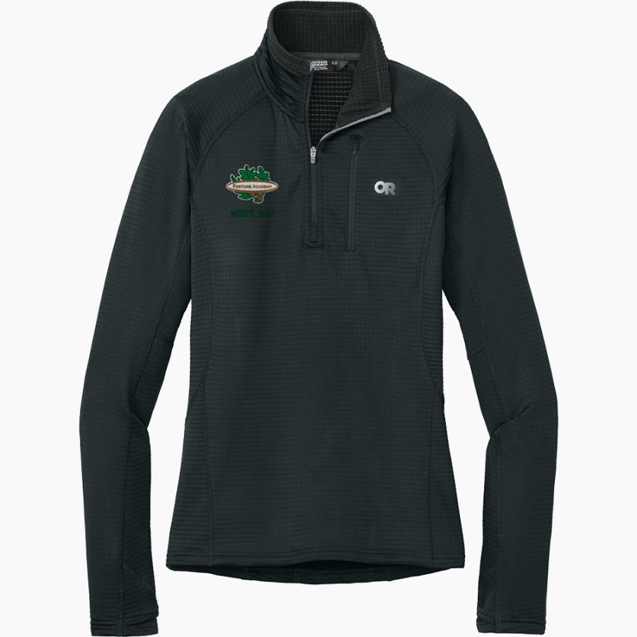 Fortune Academy Mighty Oaks online store Outdoor Research Women's Tech Grid 1/4-Zip Fleece
