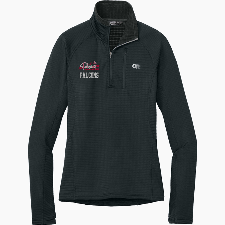 Franklin Forest Falcons <span class="pdp-name-mascot">Franklin Forest Elementary Falcons</span> Outdoor Research Women's Tech Grid 1/4-Zip Fleece