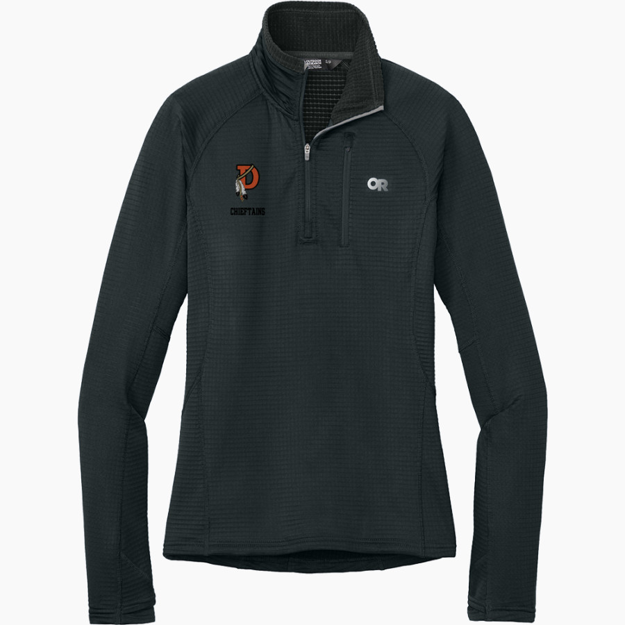 Dowagiac Chieftains <span class="pdp-name-mascot">Dowagiac Chieftains</span> Outdoor Research Women's Tech Grid 1/4-Zip Fleece