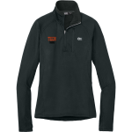 Tech High School Tigers <span class="pdp-name-mascot">Tech High School</span> Outdoor Research Women's Tech Grid 1/4-Zip Fleece Front Thumbnail