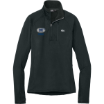 Moanalua Na Menehune <span class="pdp-name-mascot">Moanalua Menehunes</span> Outdoor Research Women's Tech Grid 1/4-Zip Fleece Front Thumbnail