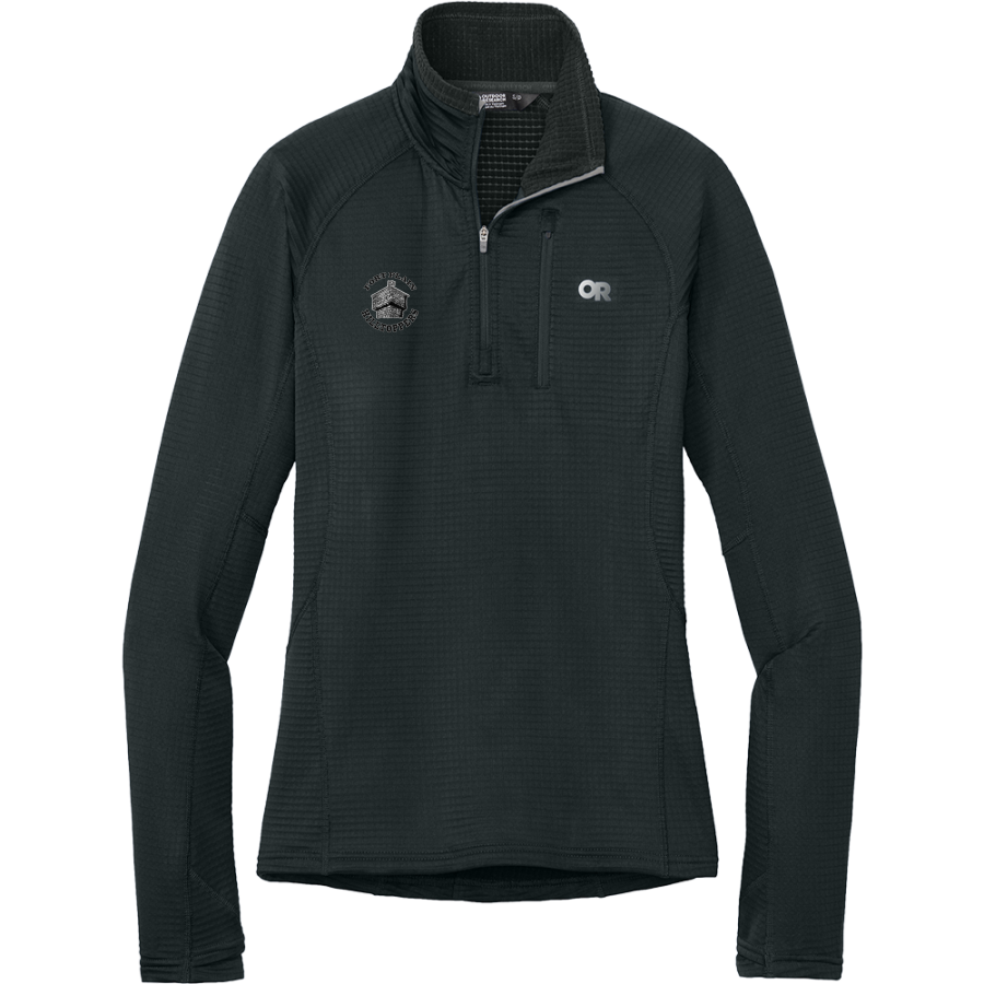 FORT PLAIN HIGH SCHOOL HILLTOPPERS <span class="pdp-name-mascot">FORT PLAIN HILLTOPPERS</span> Outdoor Research Women's Tech Grid 1/4-Zip Fleece