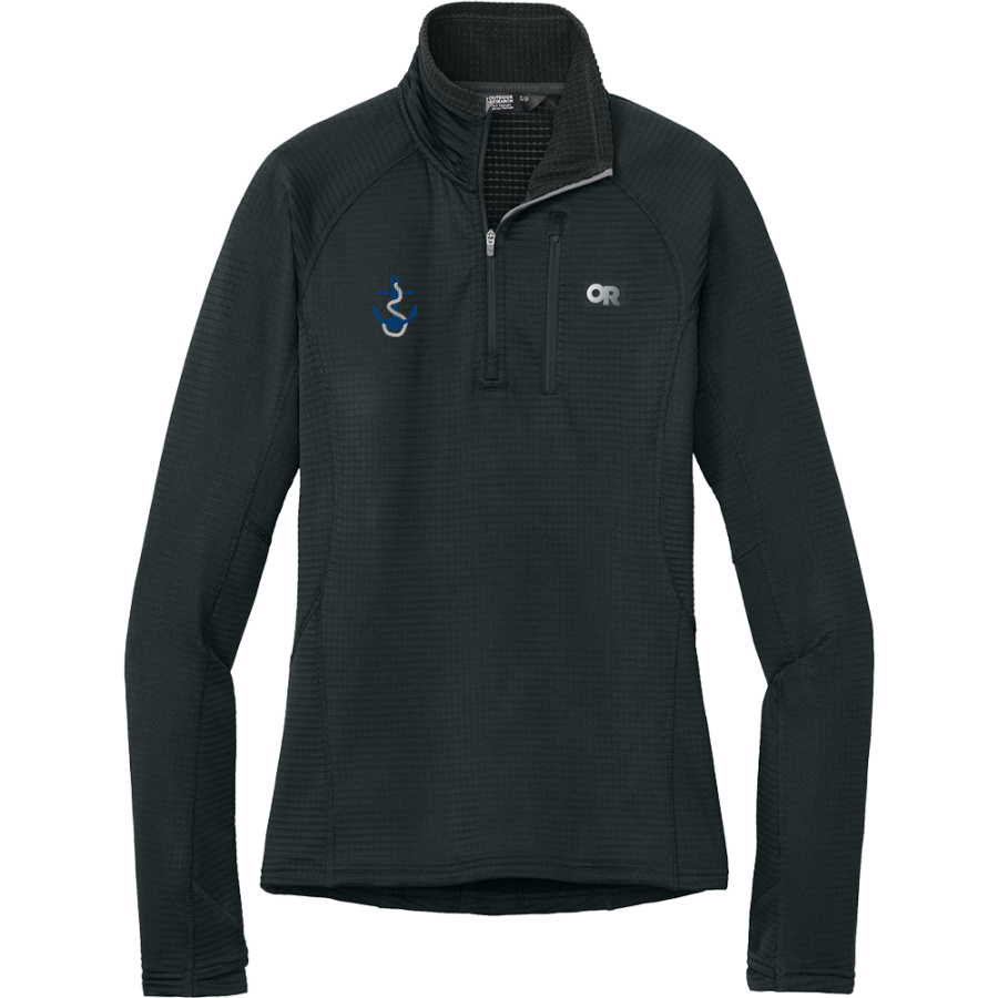 Mackinac Island Lakers <span class="pdp-name-mascot">Mackinac Island Lakers</span> Outdoor Research Women's Tech Grid 1/4-Zip Fleece