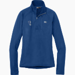 West Tech Panthers <span class="pdp-name-mascot">West Tech Panthers</span> Outdoor Research Women's Tech Grid 1/4-Zip Fleece Front Thumbnail