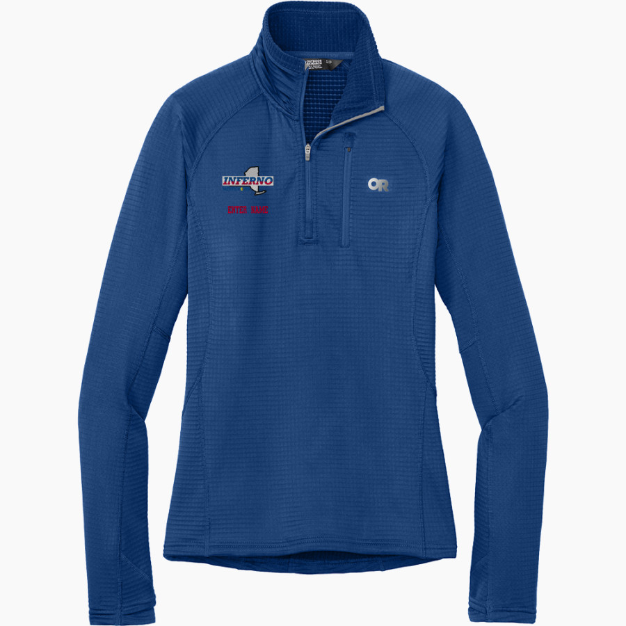 Ny Inferno Fastpitch Open Fastpitch <span class="pdp-name-mascot">Ny Inferno Fastpitch Open Fastpitch</span> Outdoor Research Women's Tech Grid 1/4-Zip Fleece