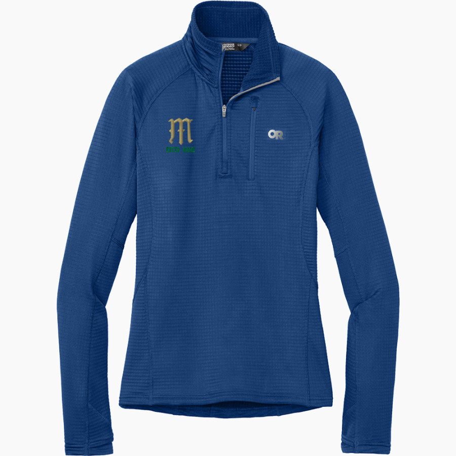 MCKAY HIGH SCHOOL ROYAL SCOTS <span class="pdp-name-mascot">McKAY ROYAL SCOTS</span> Outdoor Research Women's Tech Grid 1/4-Zip Fleece