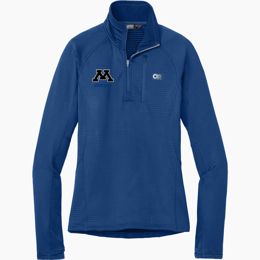 Minnetonka Skippers <span class="pdp-name-mascot">Minnetonka Skippers</span> Outdoor Research Women's Tech Grid 1/4-Zip Fleece