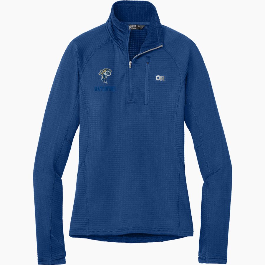 WATERFORD HIGH SCHOOL WILDCATS <span class="pdp-name-mascot">WATERFORD WILDCATS</span> Outdoor Research Women's Tech Grid 1/4-Zip Fleece