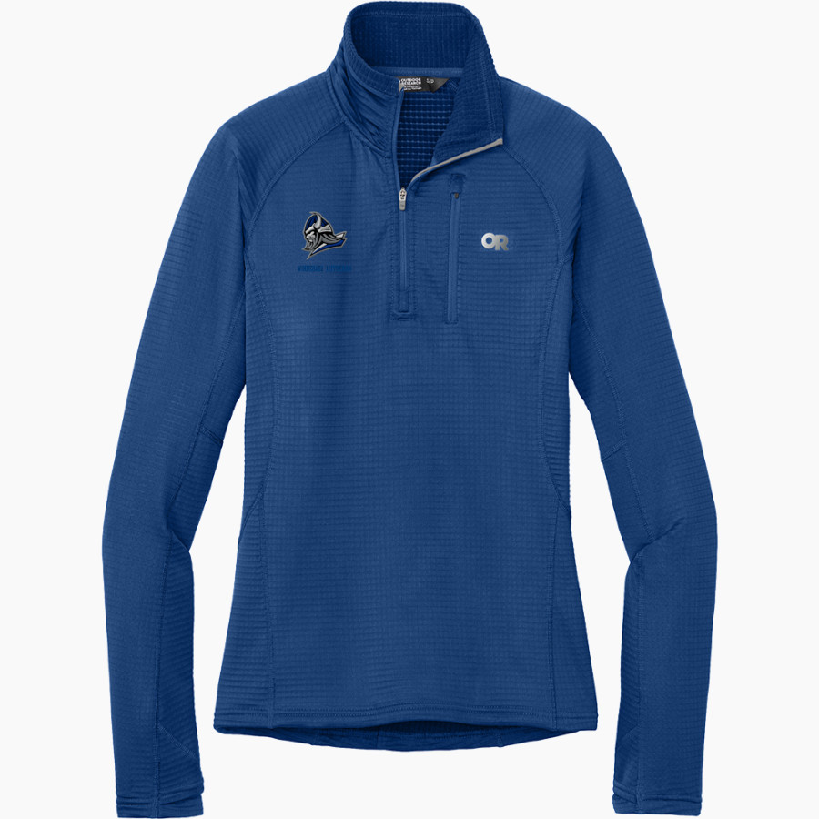 Winnebago Lutheran Vikings Online Store <span class="pdp-name-mascot">Winnebago Lutheran Academy Vikings</span> Outdoor Research Women's Tech Grid 1/4-Zip Fleece