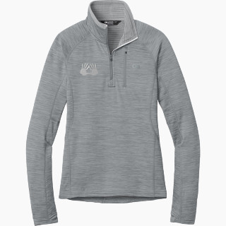 Outdoor Research Women's Tech Grid 1/4-Zip Fleece