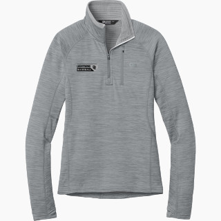 Outdoor Research Women's Tech Grid 1/4-Zip Fleece