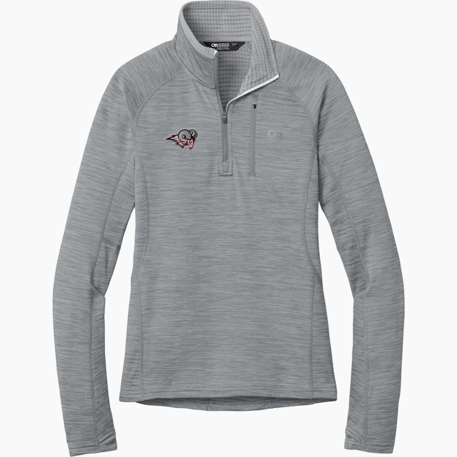Lake Mary Rams <span class="pdp-name-mascot">Lake Mary Rams</span> Outdoor Research Women's Tech Grid 1/4-Zip Fleece