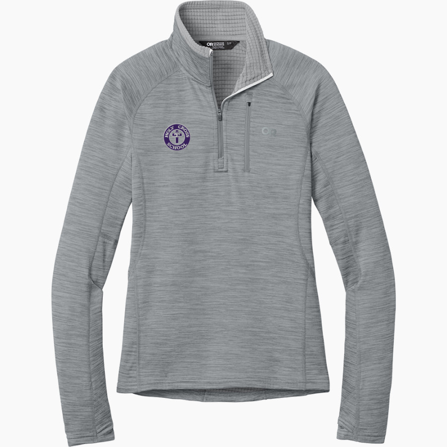 Holy Cross Crusaders <span class="pdp-name-mascot">Holy Cross School Crusaders</span> Outdoor Research Women's Tech Grid 1/4-Zip Fleece