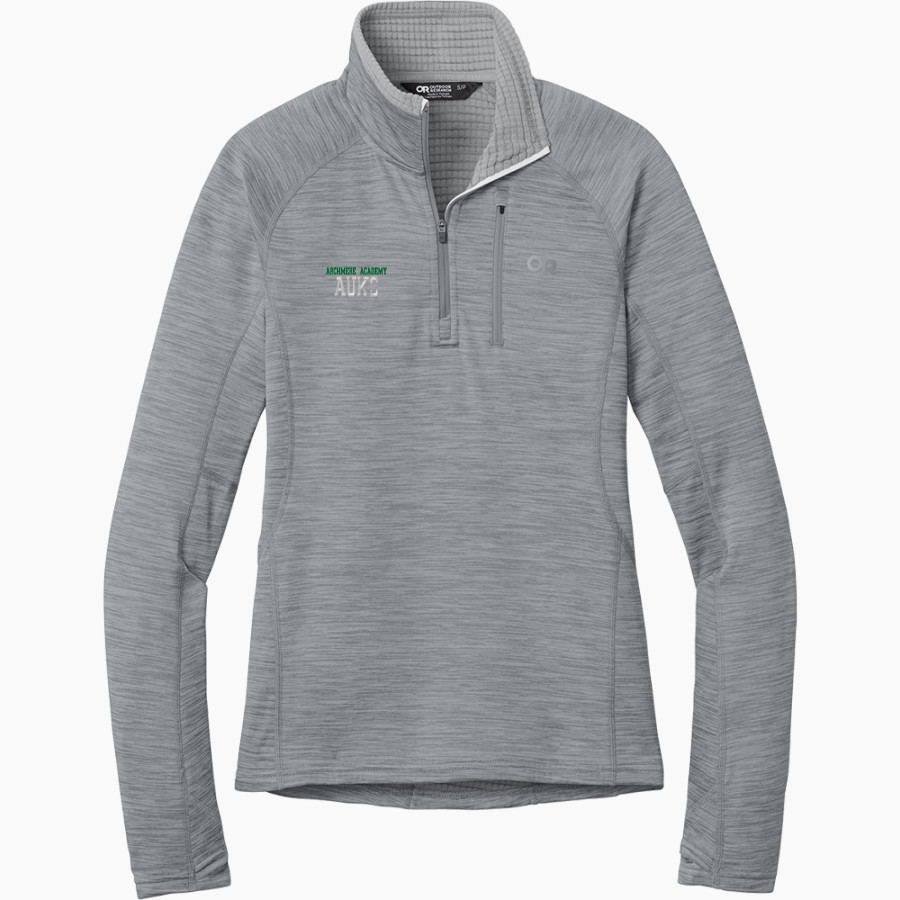 ARCHMERE ACADEMY AUKS <span class="pdp-name-mascot">ARCHMERE ACADEMY AUKS</span> Outdoor Research Women's Tech Grid 1/4-Zip Fleece