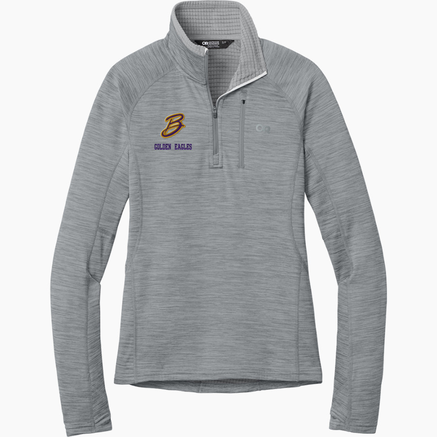 BELLBROOK GOLDEN EAGLES The Official Online Store Outdoor Research Women's Tech Grid 1/4-Zip Fleece