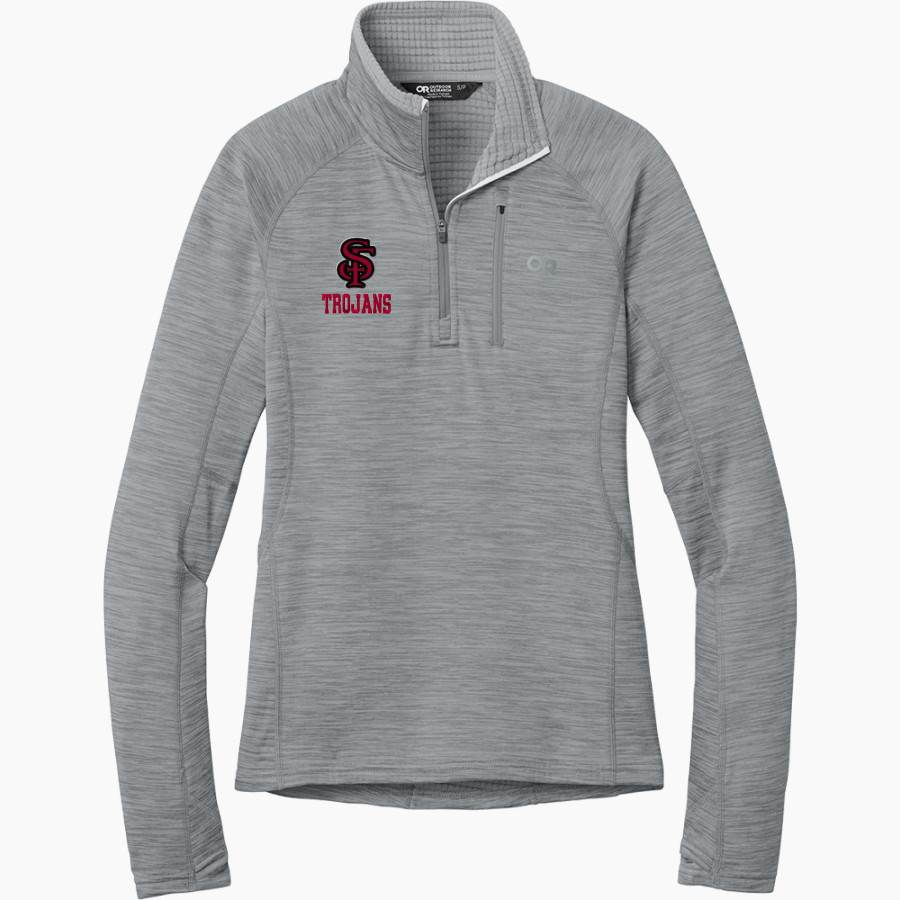 St. Francis Central Catholic Trojans <span class="pdp-name-mascot">St. Francis Central Catholic Trojans</span> Outdoor Research Women's Tech Grid 1/4-Zip Fleece